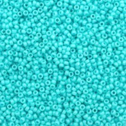 Miyuki rocailles kralen 15/0 - Duracoat opaque underwater blue 15-4480